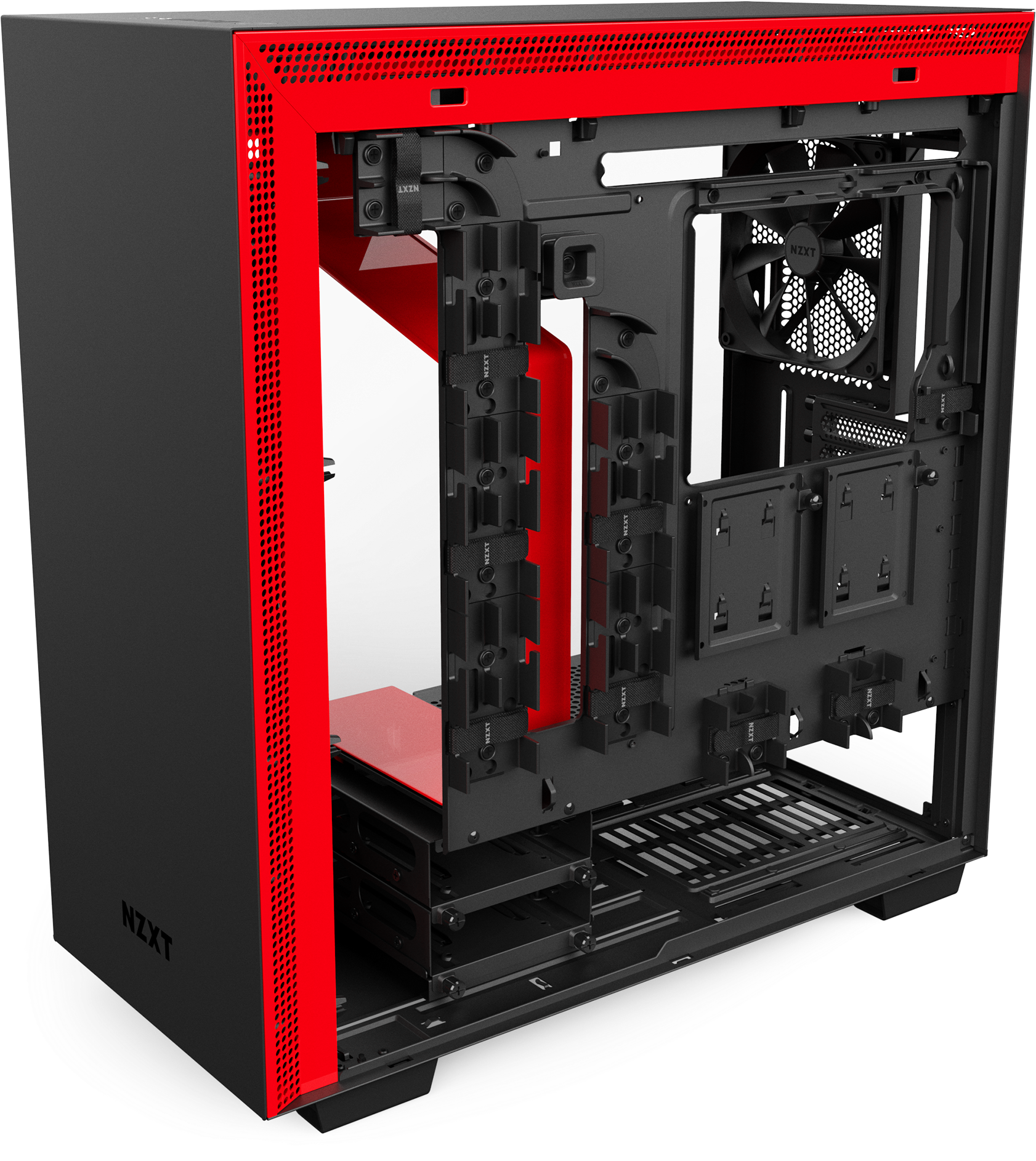Atx Pc Gaming Case - H700 Nzxt Optical Drive Clipart (2000x2000), Png Download