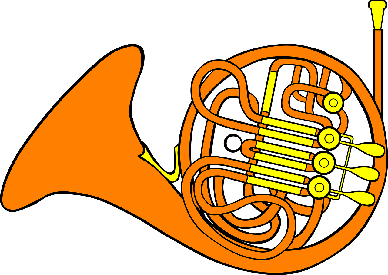 Trombone Horn Musical Instrument Png Image - French Horn Clipart Transparent Png (1280x908), Png Download