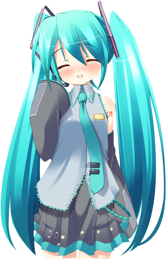 Yeah Its A Anime And A Manga Cold Miku Hatsune - Fondos De Pantalla De Hatsune Miku Kawaii Clipart (597x888), Png Download