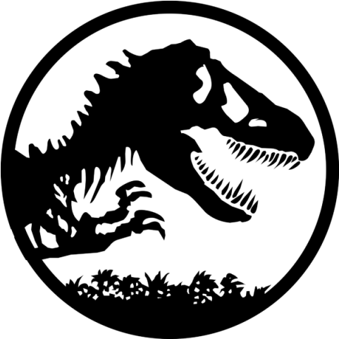 Fangs Clipart Dinosaur - Jurassic Park Logo Png Transparent Png (640x480), Png Download