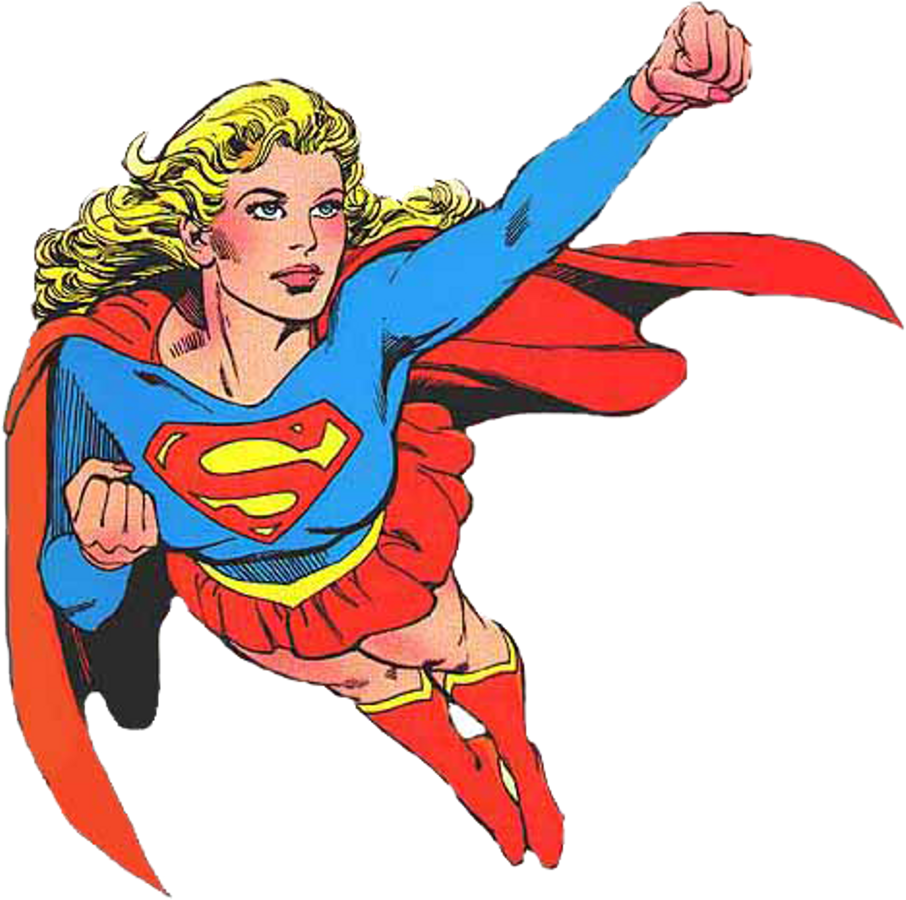 Supergirl Diana Prince Superwoman Comic Book Clip Art - Png Download (1896x1920), Png Download