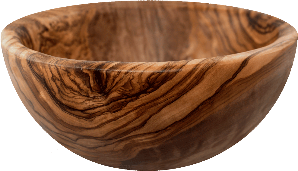 Little Angel Olive Wood Extra Large Bowl - Wooden Bowl Transparent Background Clipart (988x568), Png Download