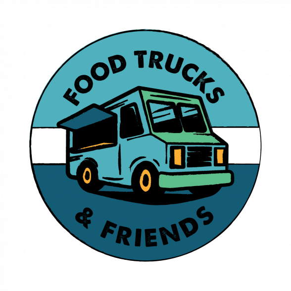 Food Trucks & Friends Is Back - Commercial Vehicle Clipart (588x588), Png Download