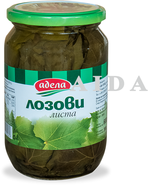 Adela Vinee Leaf - Spreewald Gherkins Clipart (500x624), Png Download