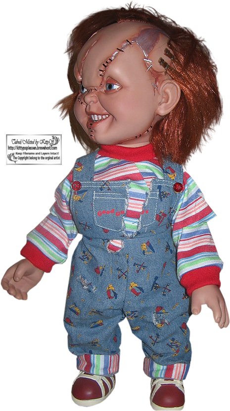 Kittys Chucky 24 9 2009 - Chucky De Perfil Clipart (465x830), Png Download