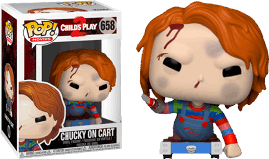 Pop Vinyls - Funko Pop Chucky On Cart Clipart (600x600), Png Download