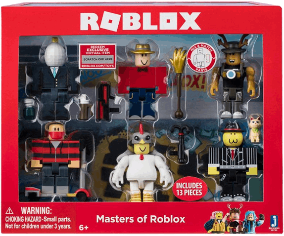 1 Of - Roblox 6 Figure Pack Clipart (600x600), Png Download