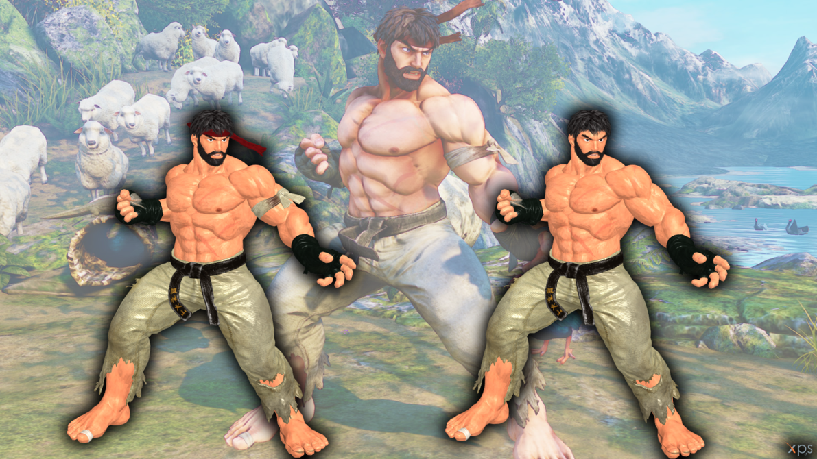 Png - Ryu Street Fighter 2018 Clipart (1191x670), Png Download