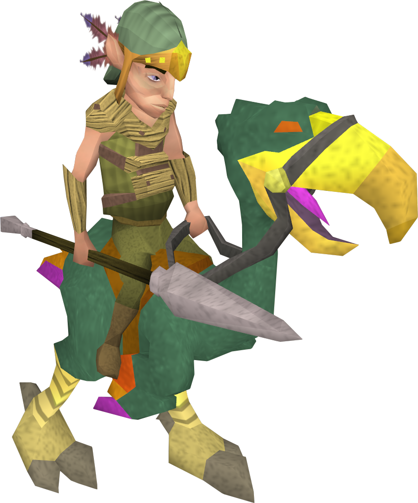 Mounted Terrorbird Clipart (846x1017), Png Download