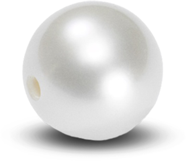 Pearl Stone Png - Sphere Clipart (600x564), Png Download