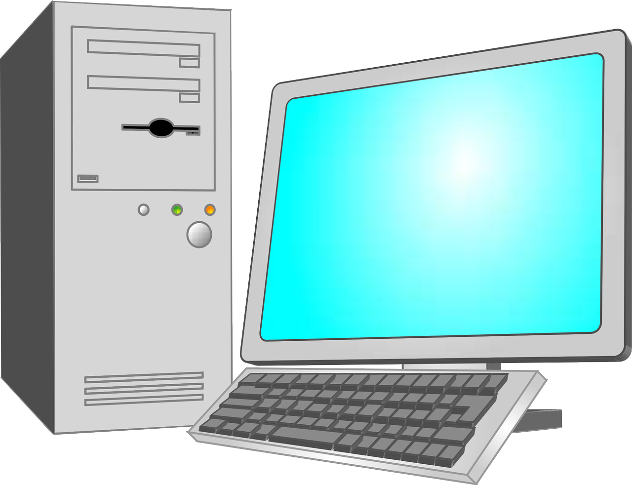 Computer Screen Desktop Png Image - Organisasi Dan Arsitektur Komputer Clipart (1280x982), Png Download