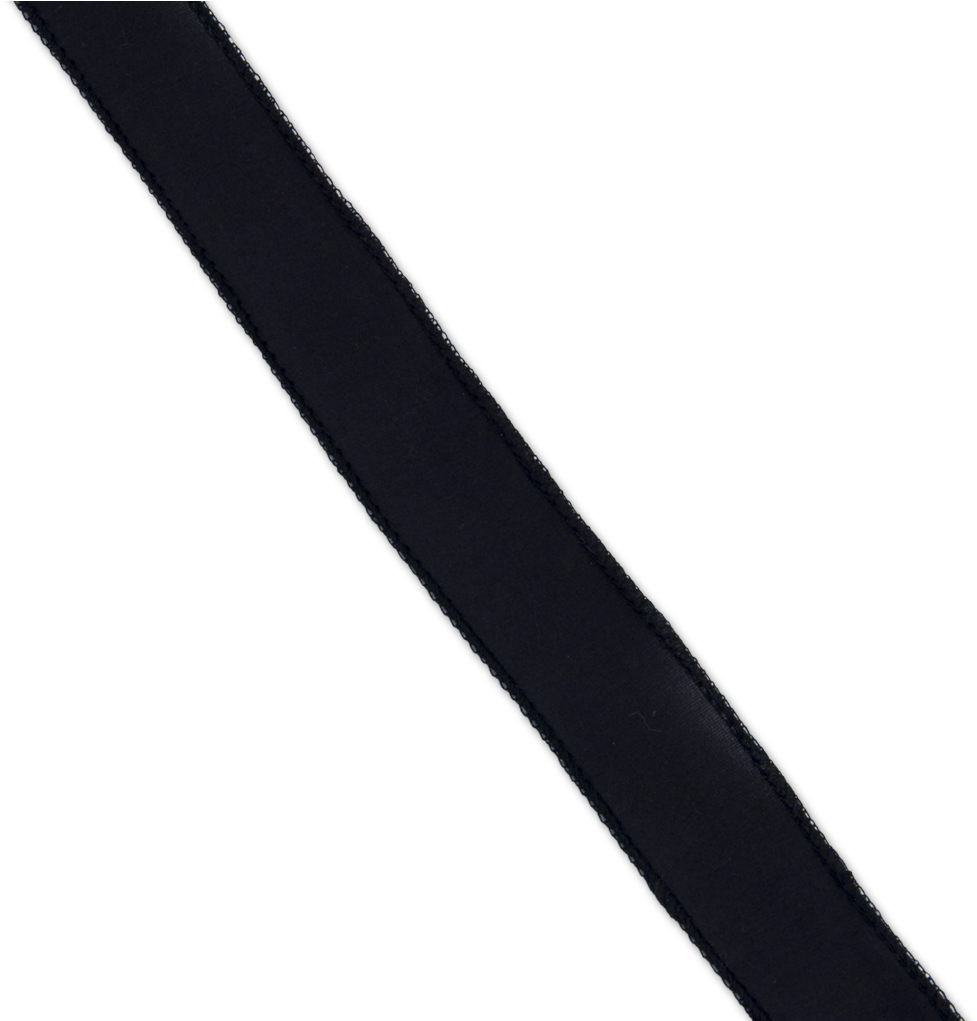 Black Silk Ribbon Clipart (1520x1020), Png Download