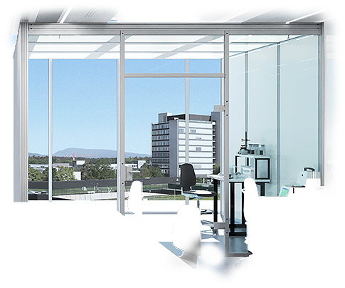 Media Bridge - Commercial Building Clipart (1856x630), Png Download