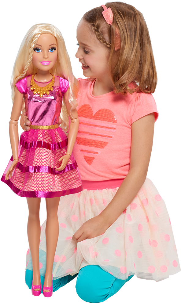 Barbie 28” Best Fashion Friend Doll - Barbie Best Fashion Friend 28 Clipart (1000x1000), Png Download