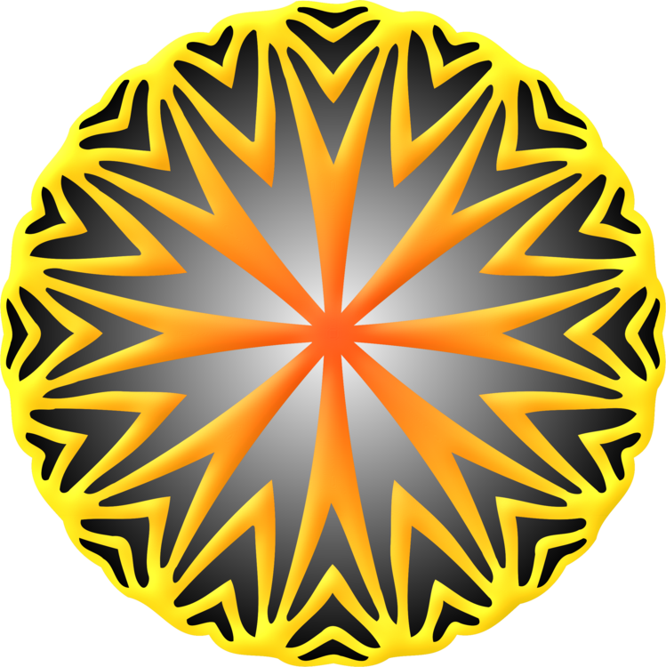 Computer Icons Compass Rose Wind Ornament - Kolam Clipart - Png Download (749x750), Png Download