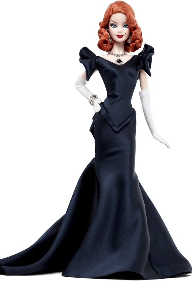 Photo - Mattel - Hope Diamond Barbie Png Clipart (640x950), Png Download