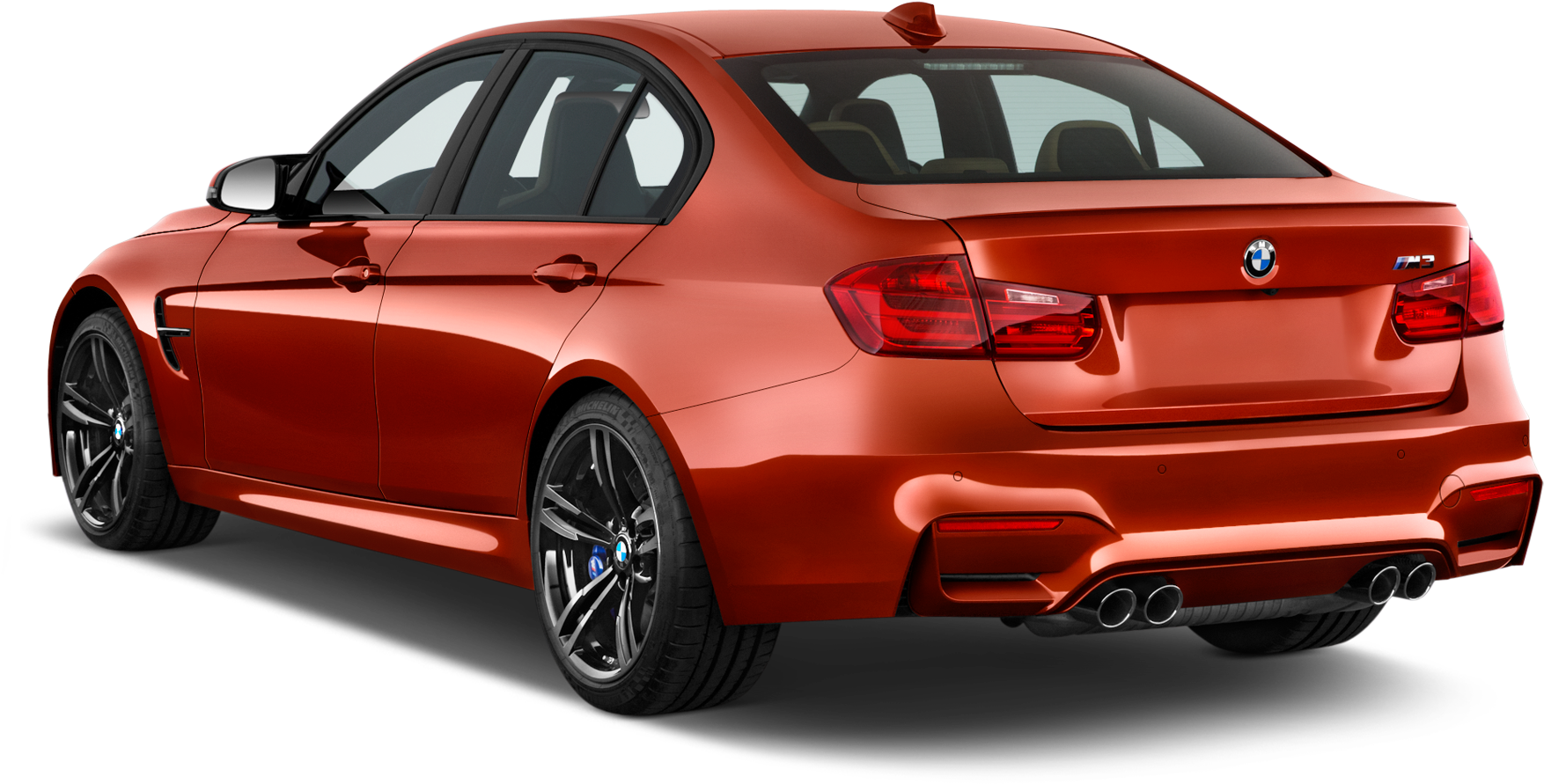 - Type Of Red Colors Bmw , Png Download - 2017 Bmw 3 Series M3 Clipart (1754x891), Png Download