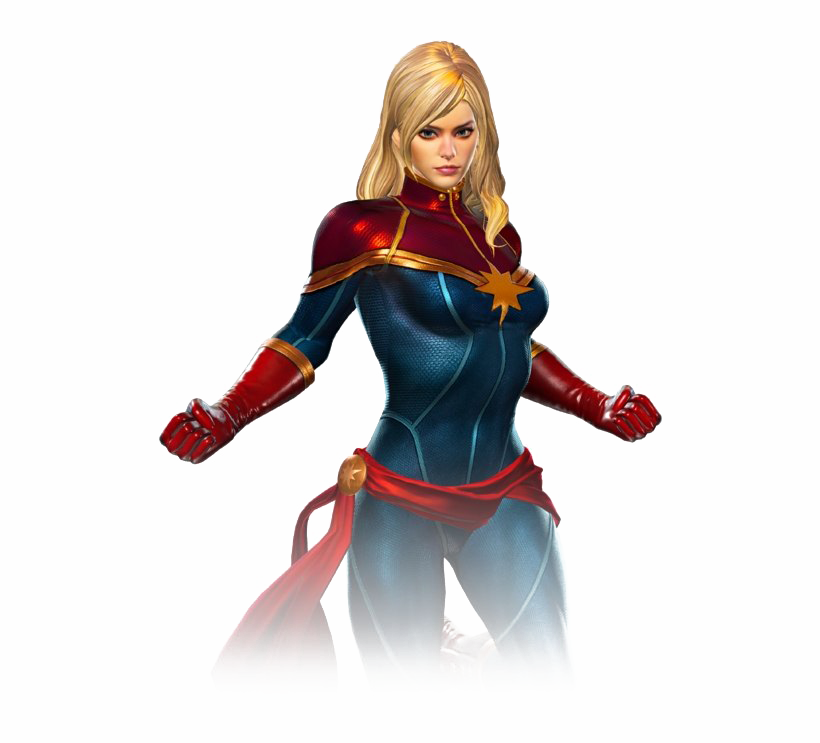 Comic Captain Marvel Png Image - Marvel Vs Capcom Infinite Captain Marvel Clipart (820x743), Png Download