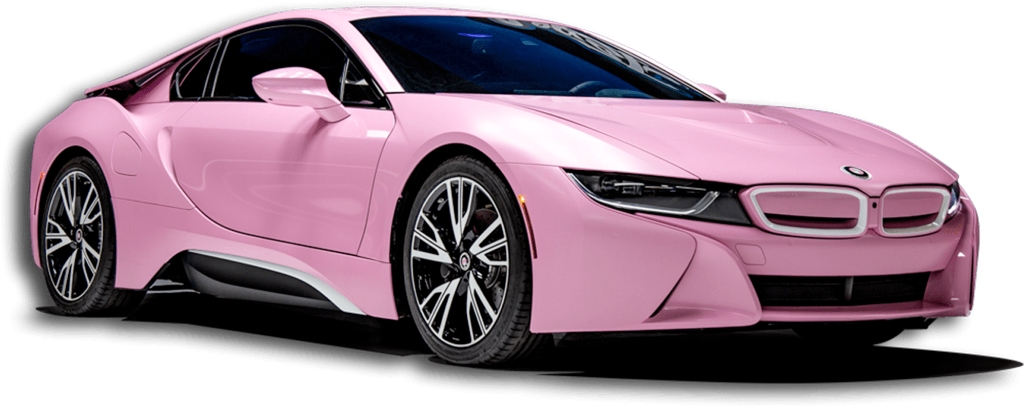 Product Description - Jeffree Star Pink Bmw I8 Clipart (2048x1193), Png Download