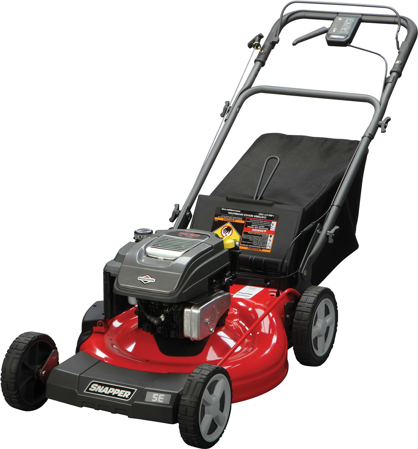 Snapper Self Propelled Mower Clipart (1425x1500), Png Download