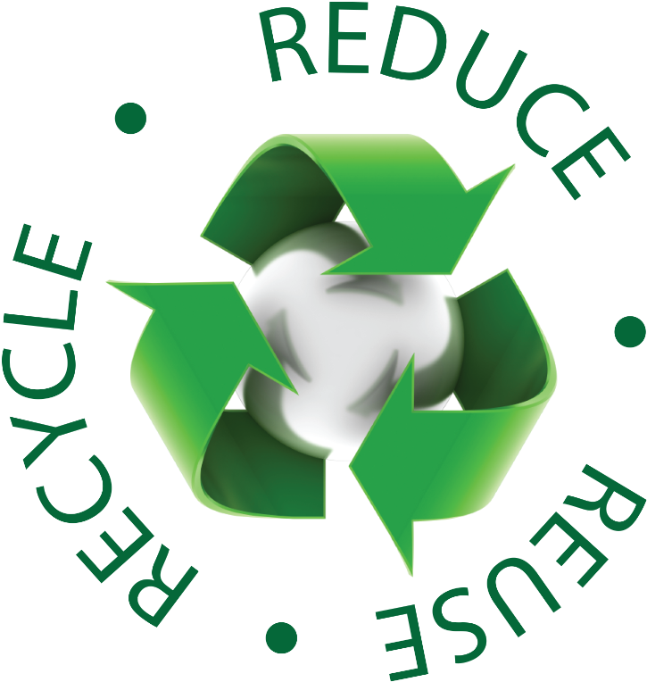 Png Black And White Stock Reduce Reuse Recycle St Peters - Recycle Reduce Reuse Symbol Clipart (725x764), Png Download