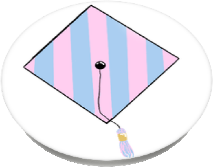 Cotton Candy, Popsockets - Circle Clipart (989x1000), Png Download