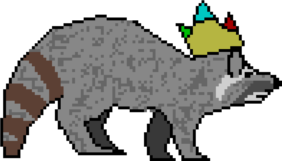 Raccoon King - Fox Clipart (1060x670), Png Download