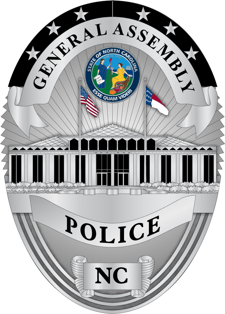 North Carolina General Assembly Police Department - Emblem Clipart (771x1076), Png Download