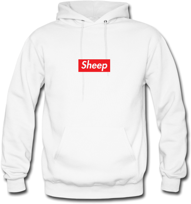 Sheep Hoodie Hoodie - Sheep Hoodie Clipart (800x800), Png Download