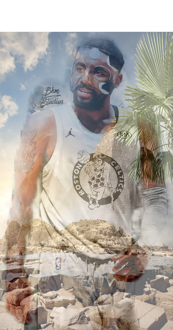 #kyrie Irving - Poster Clipart (566x1079), Png Download