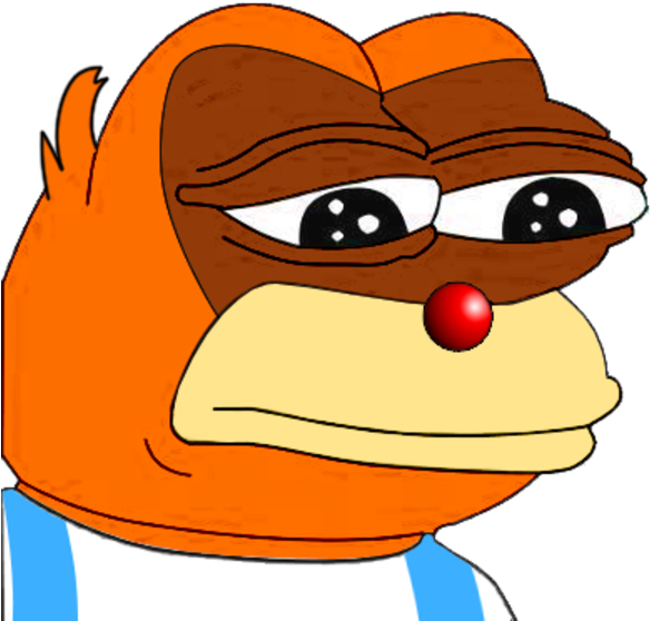 Lankyposting - Lanky Kong Pepe Clipart (600x582), Png Download
