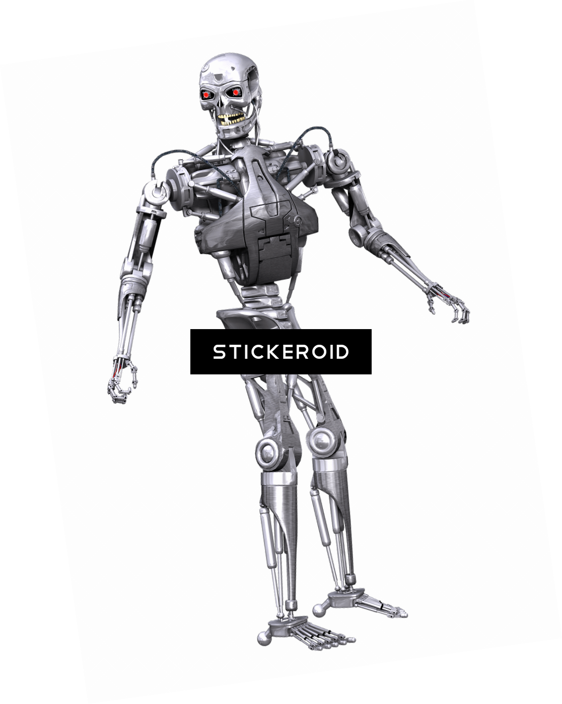 Background Png Robot Transparent Background - Futuristic Robots Transparent Clipart (1116x1399), Png Download
