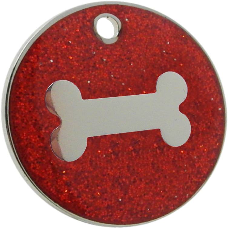 Glitter Pet Id Name Tag - Poodle Clipart (753x754), Png Download