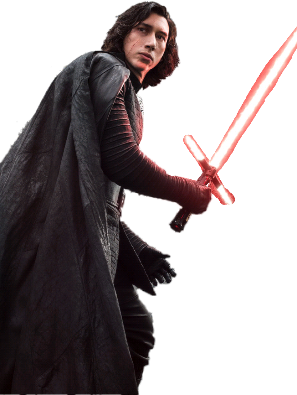 Kyloren Sticker - Kylo Ren Last Jedi Poster Clipart - Large Size Png ...