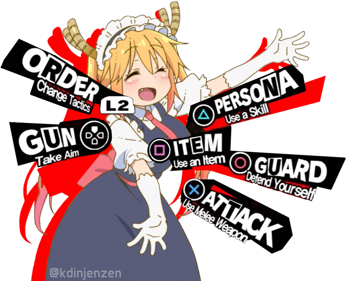Persona 5 Battle Menu Parodies - Persona 5 Steal Your Heart Clipart (1280x967), Png Download