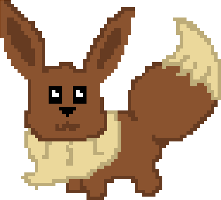 Eevee - Domestic Rabbit Clipart (1200x1200), Png Download