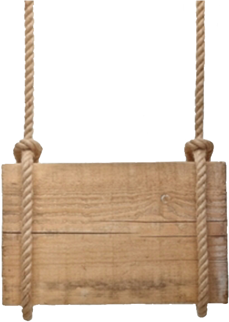 #woodensign #wood #sign #rope #blanksign #brown #hangingsign - Rope Hanging Poster Clipart (497x655), Png Download