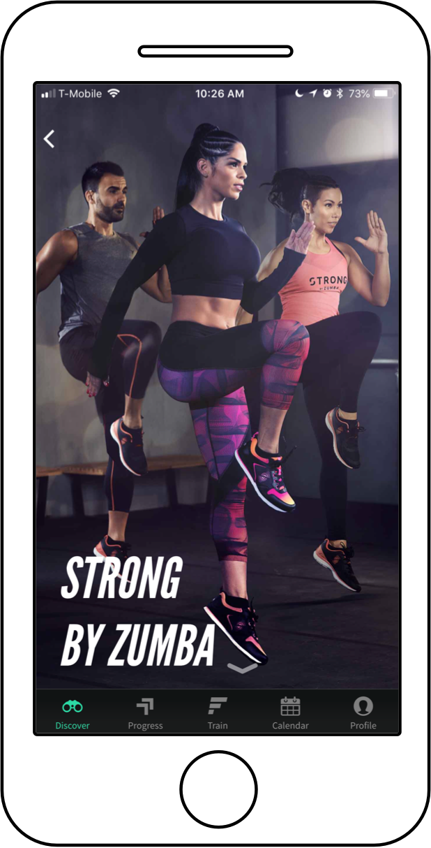 Find Your Fitness Plan - Strong By Zumba Dvd Clipart (618x1214), Png Download