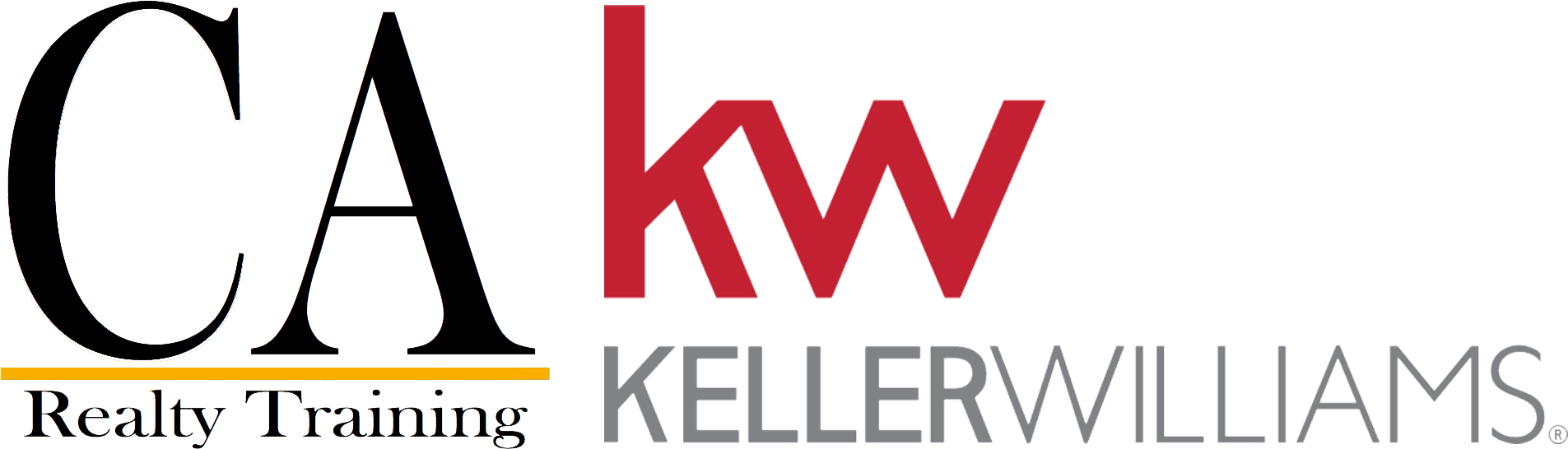 Ca Realty Training & Keller Williams Logo - Keller Williams Realty Clipart (1905x546), Png Download