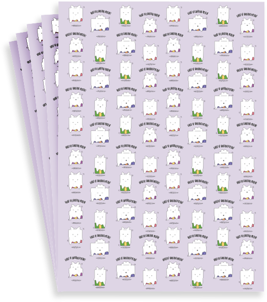 Ghost Of Christmas Present Wrapping Paper - Animal Clipart (525x594), Png Download