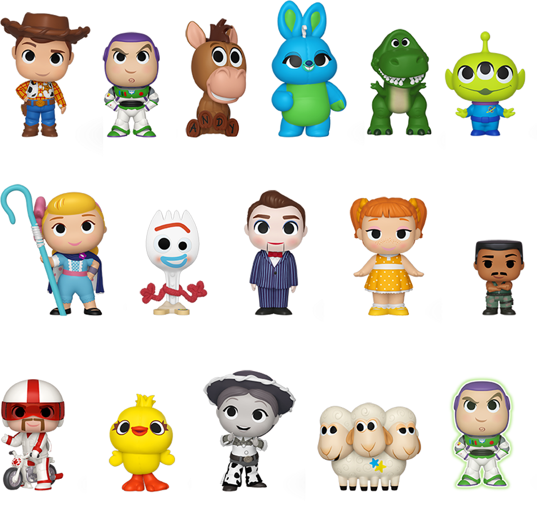 Toy Story - Toy Story 4 Mystery Minis Clipart (1300x1300), Png Download