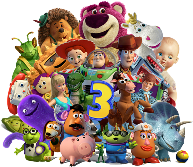 Toy Story 2 Character Name Clipart (696x600), Png Download