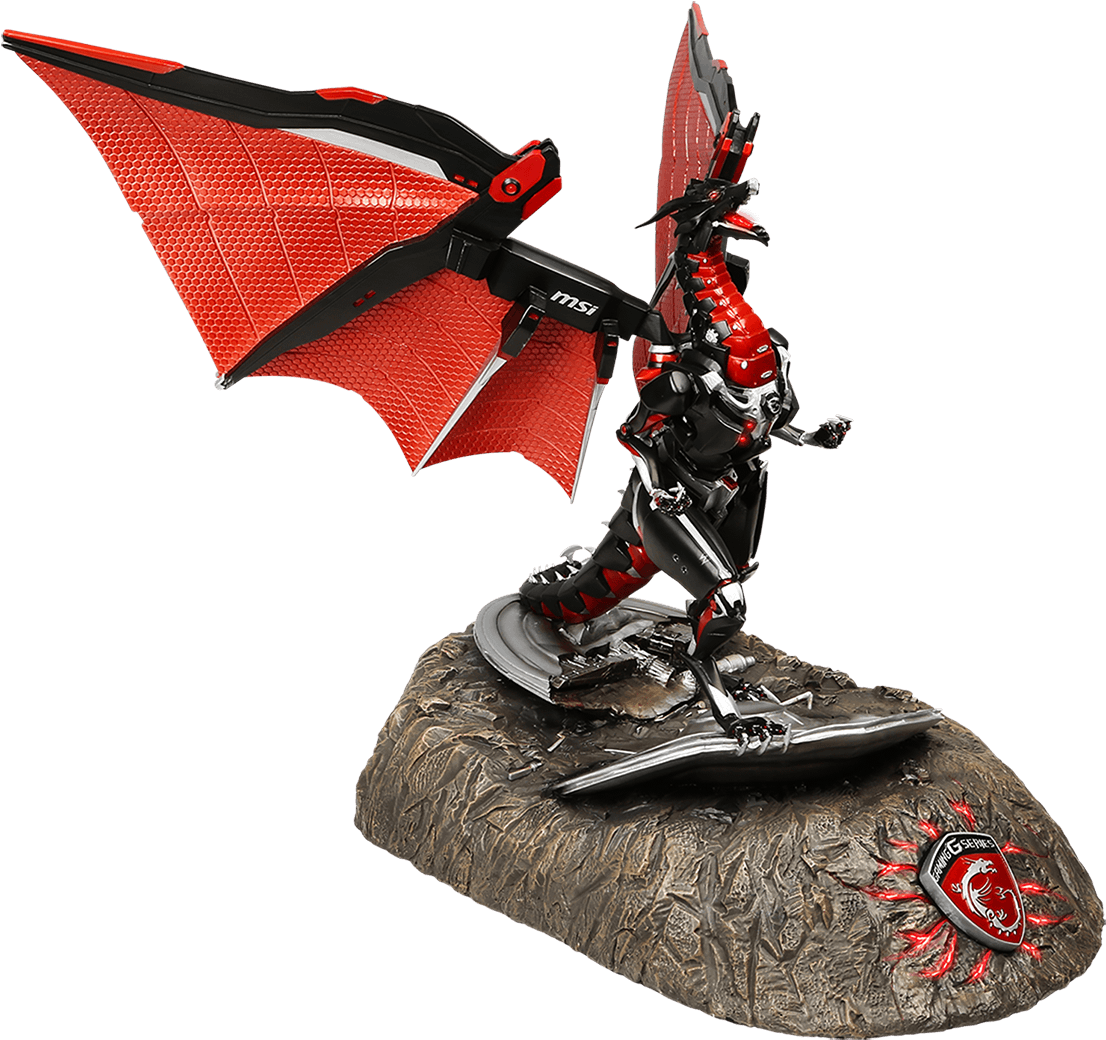 Toy Story Alien Png - Msi Dragon Statue Clipart (1106x1040), Png Download