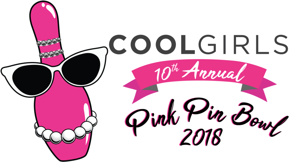 Cool Girls Pink Pin Bowl Clipart (1024x544), Png Download