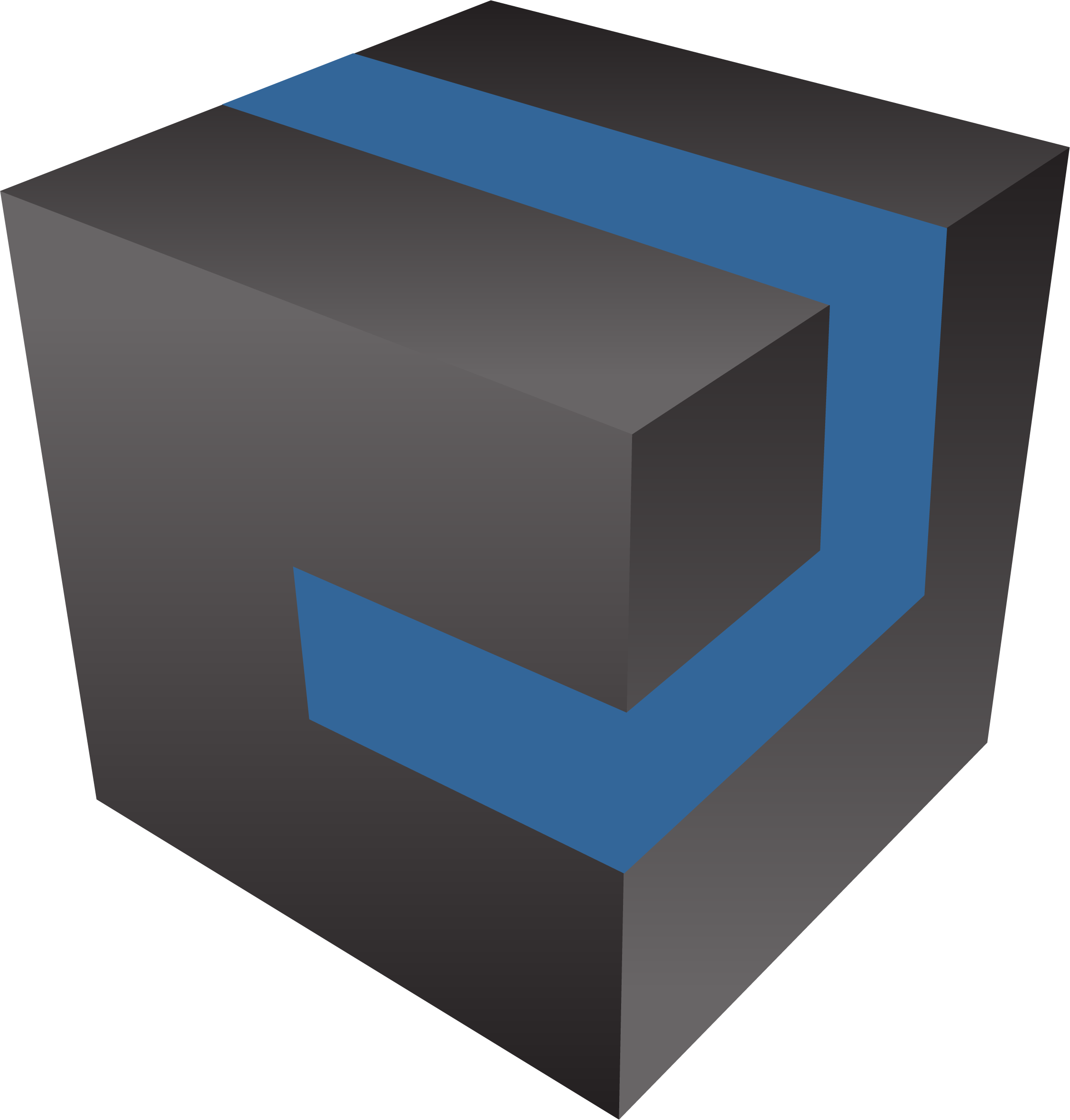 Cube - Box Clipart (2255x2360), Png Download