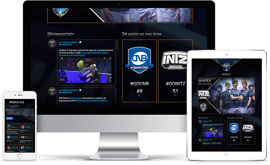 Riot Games League Of Legends - Mockup Iphone Ipad Imac Free Clipart (900x587), Png Download