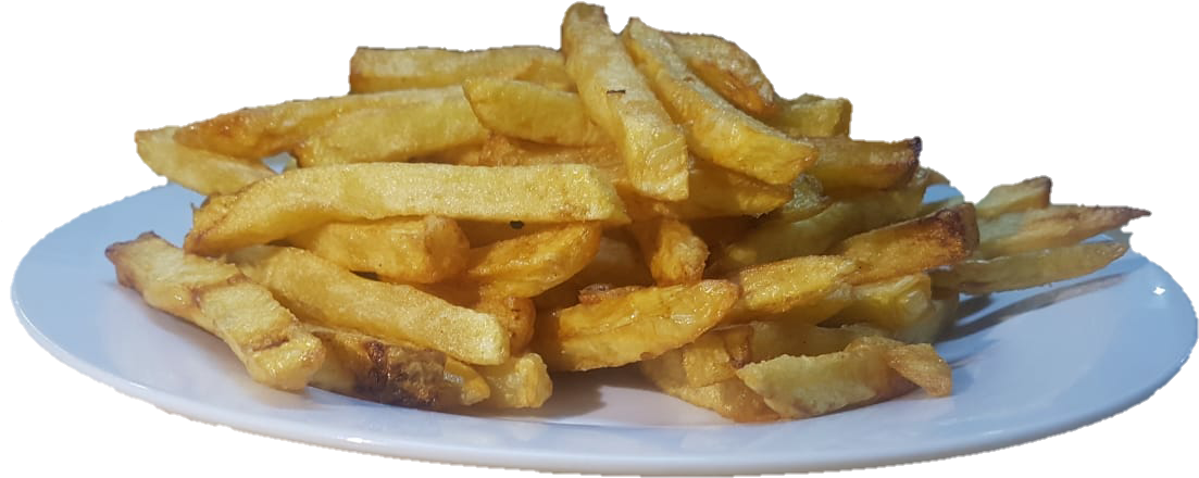 French Fries , Png Download - French Fries Clipart (1103x440), Png Download