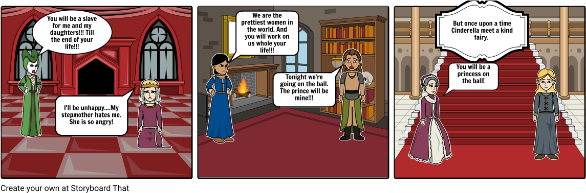 Cinderella - Cartoon Clipart (1164x385), Png Download