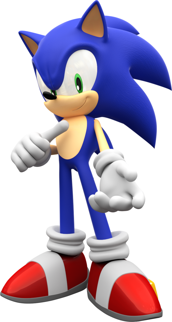 Svg Stock Sonic The Render By Mintenndo Stuff Pinterest - Sonic The Hedgehog 3 Sonic Clipart (654x1222), Png Download