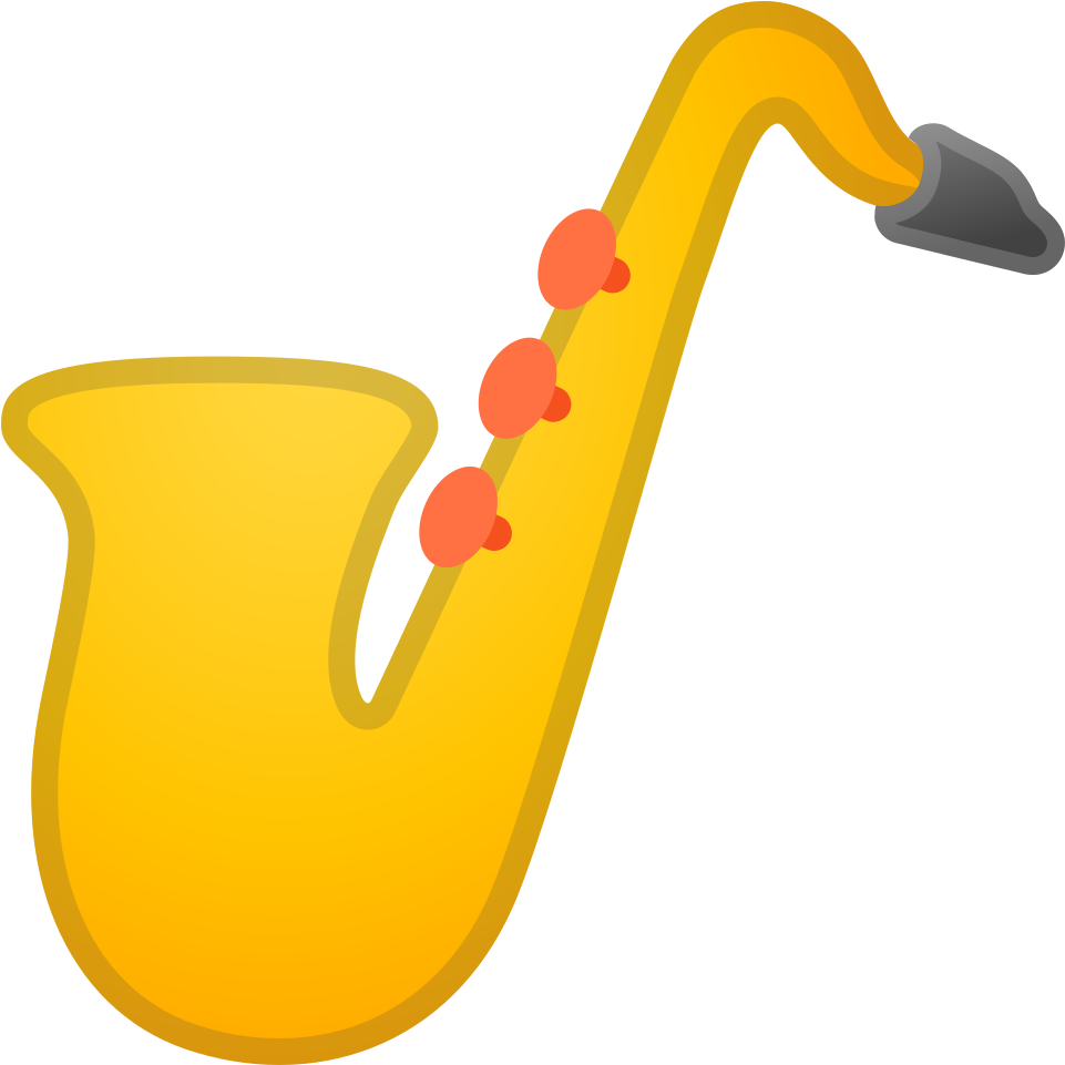 Download Svg Download Png - Emoji Saxofon Clipart (1024x1024), Png Download